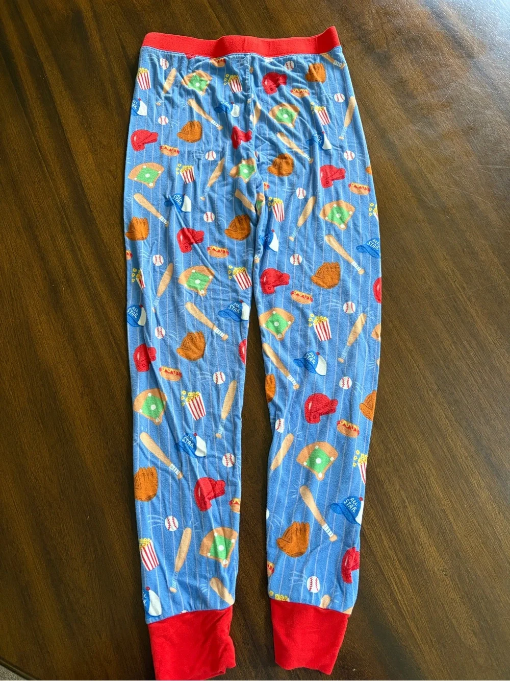 Little Sleepies Baseball-Print Pajama Set